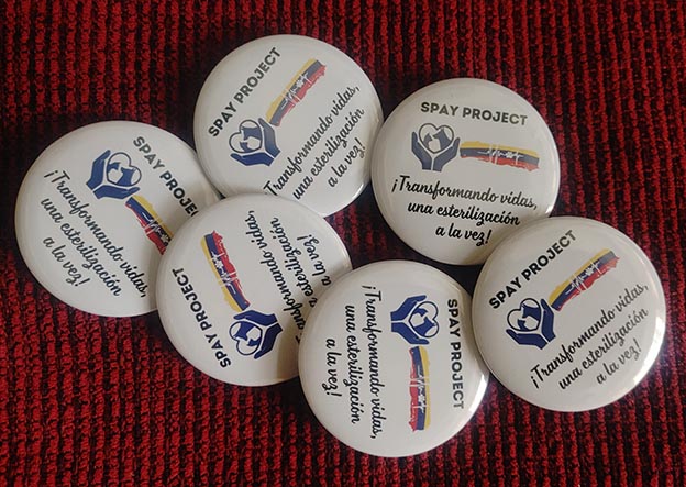 Botones Spay Project